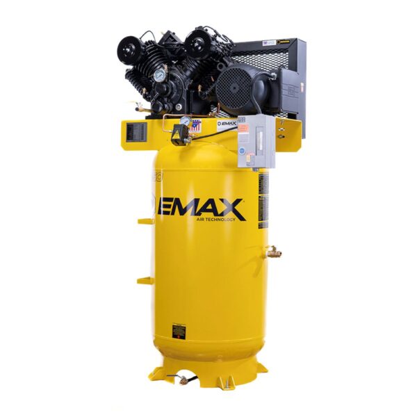 EI10V080V1 EMAX Industrial 10 HP 1-Phase 80 gal. Vertical  Industrial Electric Air Compressor