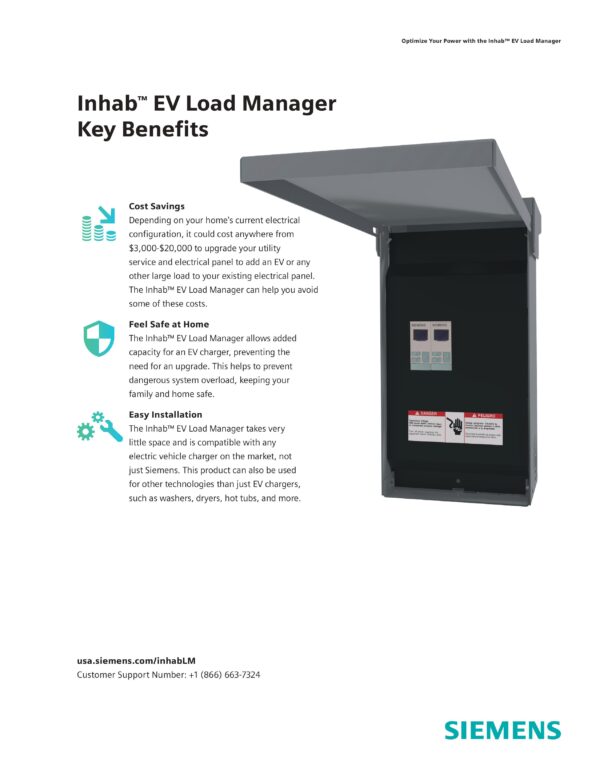 LM1160 Siemens Inhab EV Load Manager - Image 4
